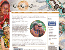 Tablet Screenshot of globalgypsycollection.com